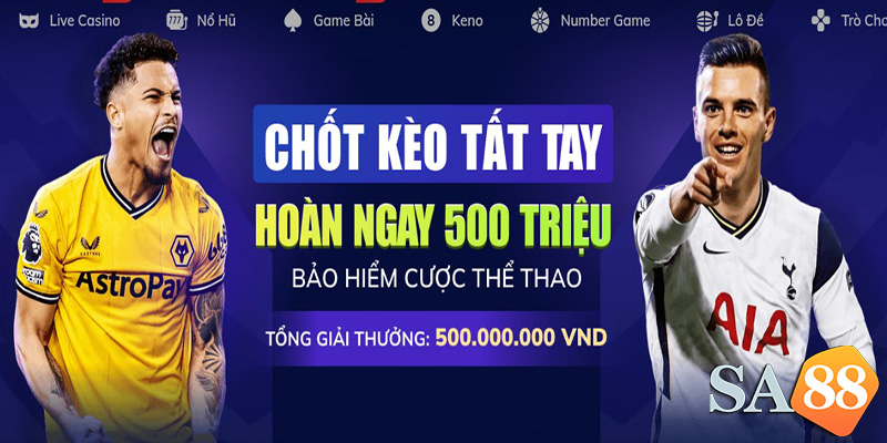 Thể Thao SA88 - Cá Độ Kèo Châu Á Thả Ga Thưởng Lớn